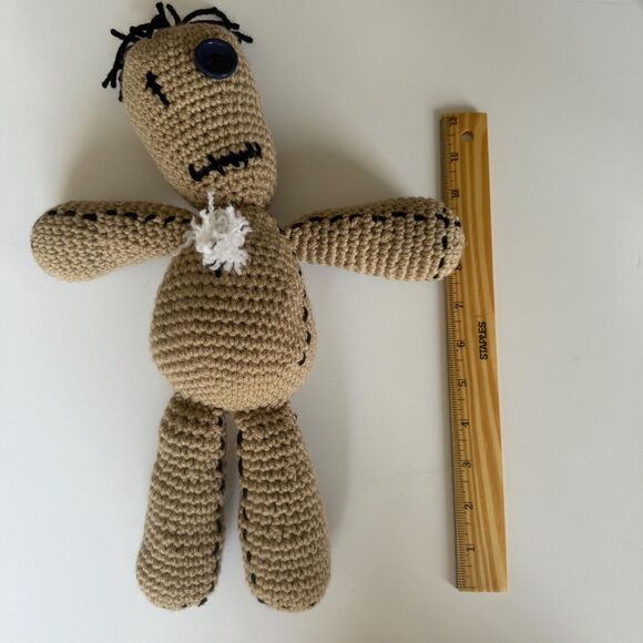 Korn Crochet Issues Doll Handmade Voodoo Gift - Picture 3 of 6